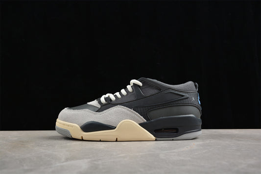 Air Jordan 4 “Remastered” – Noir/Gris