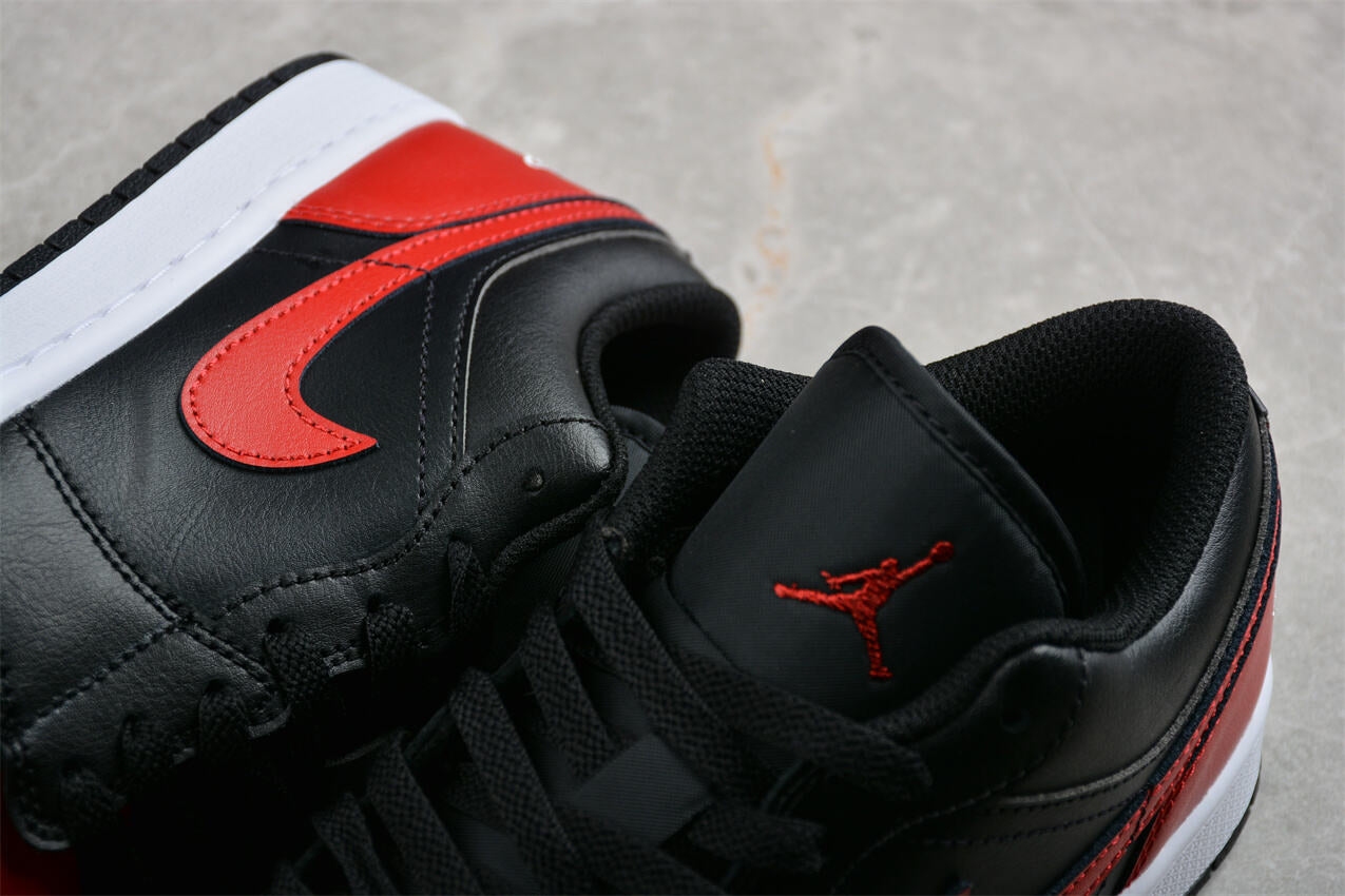Air Jordan 1 Low “Noir Rouge