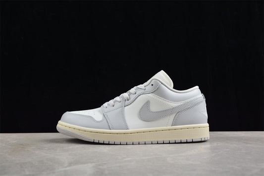 La Air Jordan 1 Low “Blanc Gris