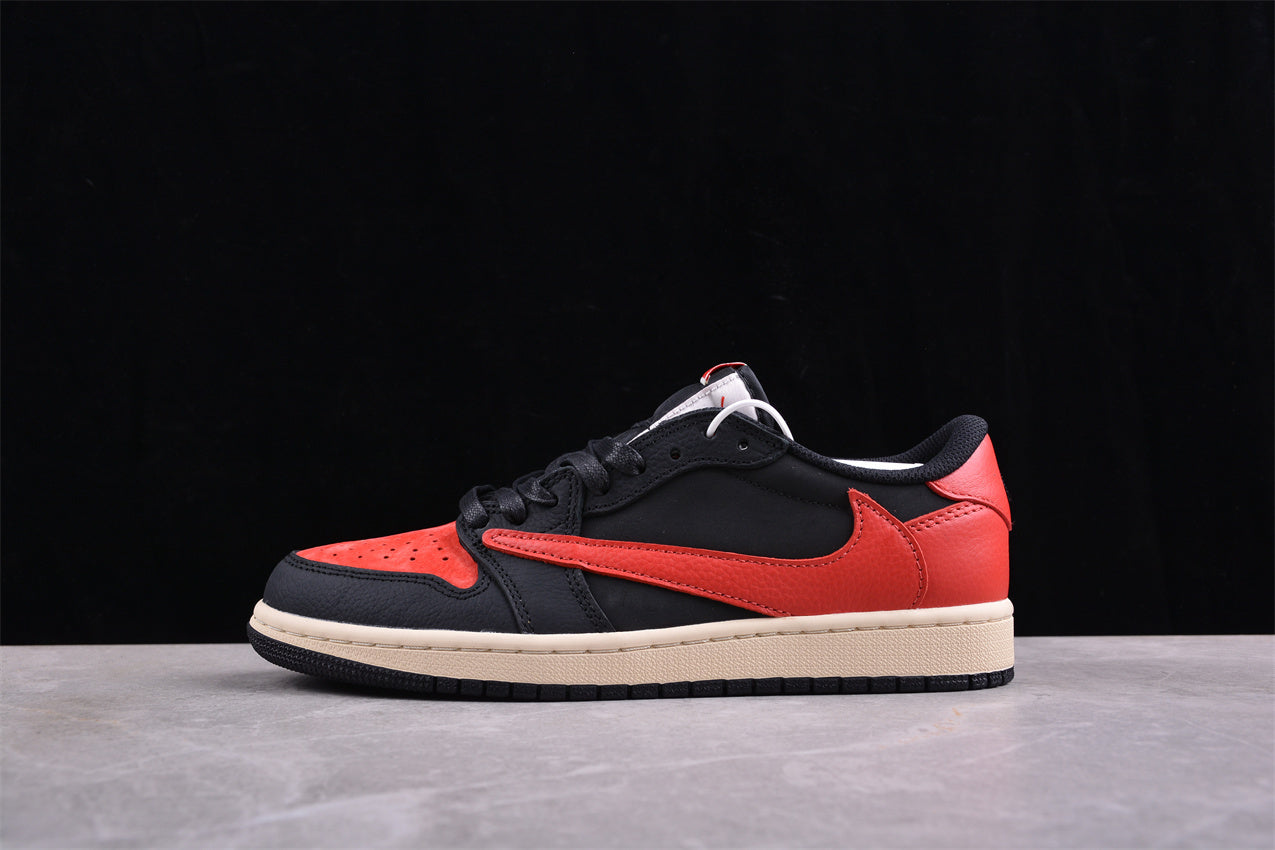 Travis Scott x Air Jordan 1 Low OG – Rouge Noir