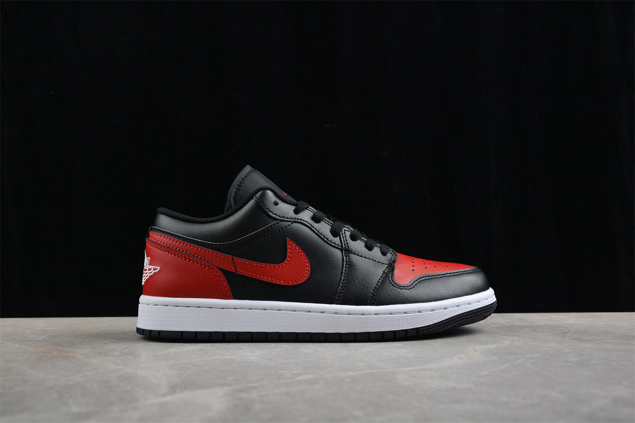Air Jordan 1 Low “Noir Rouge