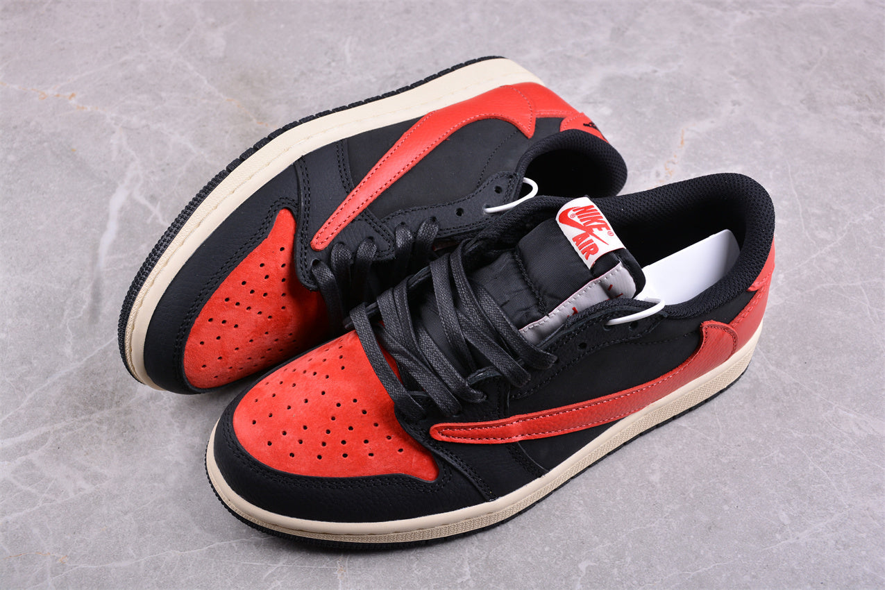 Travis Scott x Air Jordan 1 Low OG – Rouge Noir
