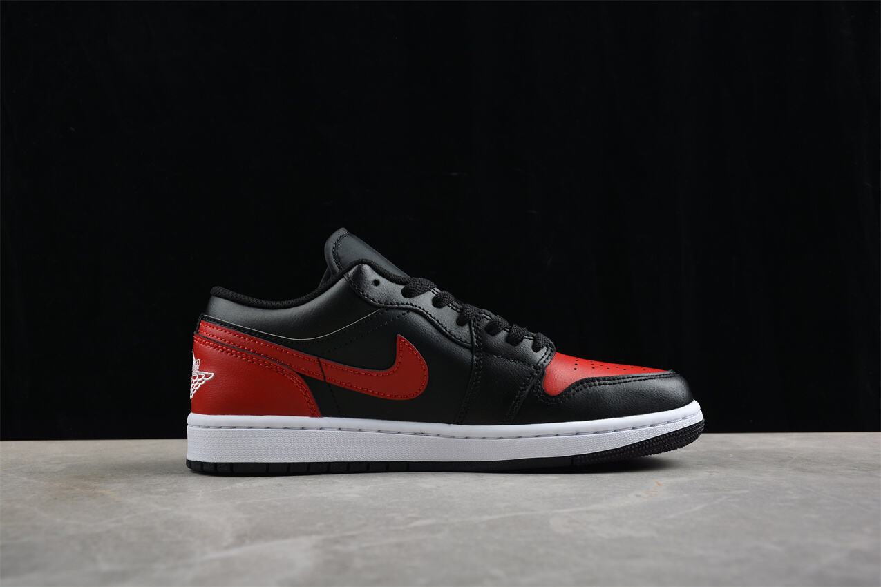 Air Jordan 1 Low “Noir Rouge